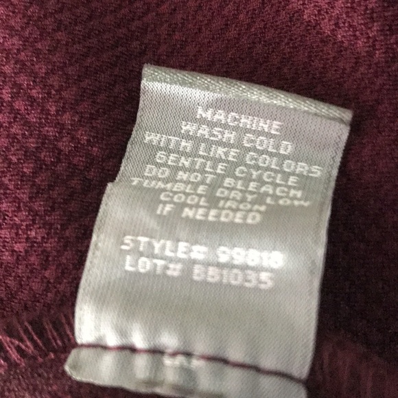 Roz & Ali Plum Wine women’s sz. 16 dress. Exposed gold toned zippered back - Picture 8 of 8